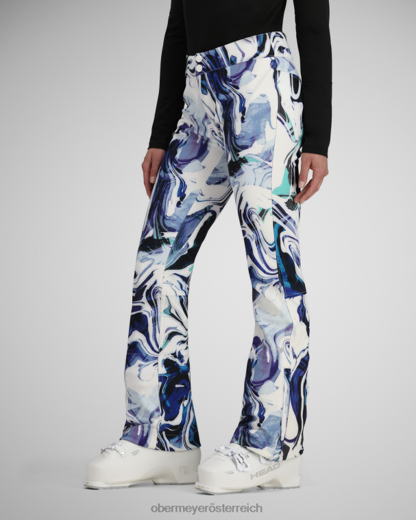 Bedruckte Bond-Hose Obermeyer Gletscherschmelze R20L8259 Kleidung
