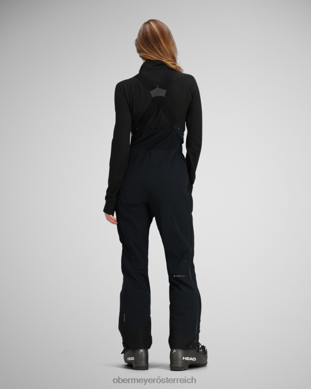 W Highlands-Shell-Lätzchen Obermeyer Schwarz R20L8236 Kleidung