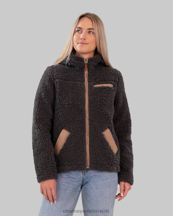 Amelia Sherpa-Jacke Obermeyer Kohle R20L8306 Kleidung