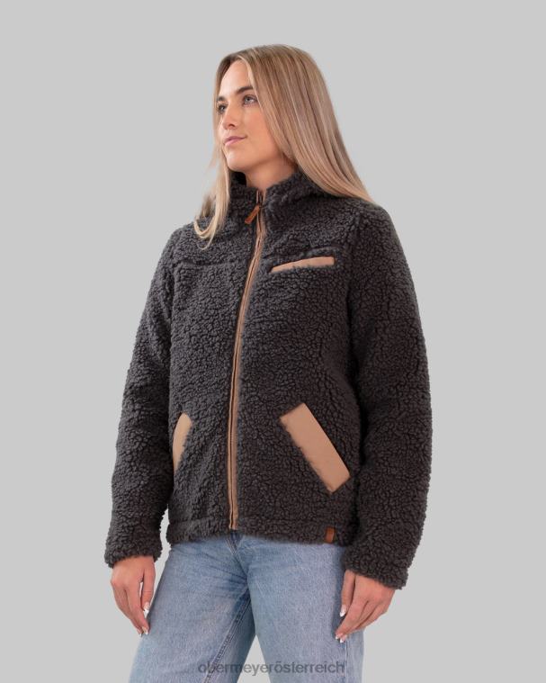 Amelia Sherpa-Jacke Obermeyer Kohle R20L8306 Kleidung
