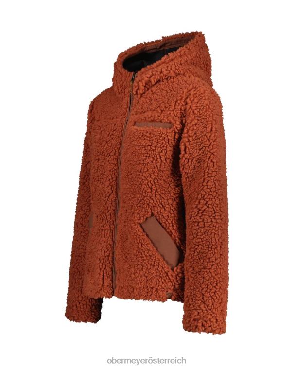 Amelia Sherpa-Jacke Obermeyer Terrakotta R20L8303 Kleidung