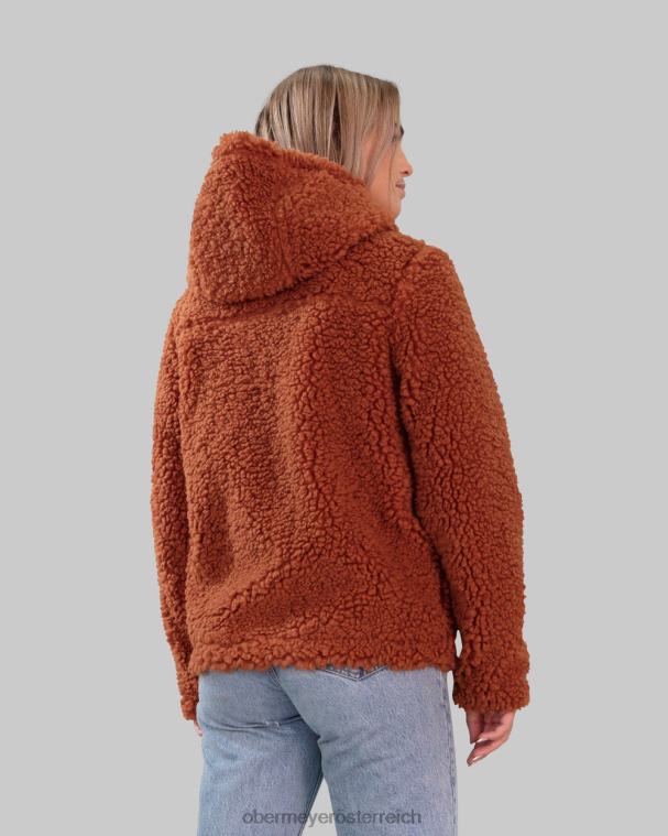 Amelia Sherpa-Jacke Obermeyer Terrakotta R20L8303 Kleidung