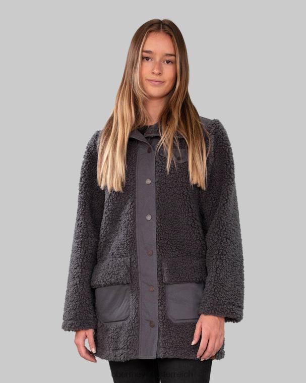 Andie Sherpa-Jacke Obermeyer Kohle R20L8281 Kleidung