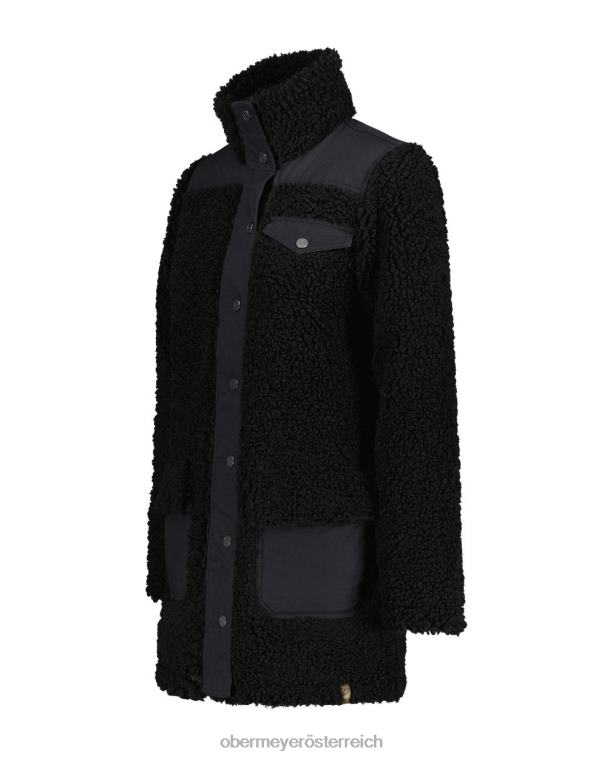 Andie Sherpa-Jacke Obermeyer Schwarz R20L8279 Kleidung