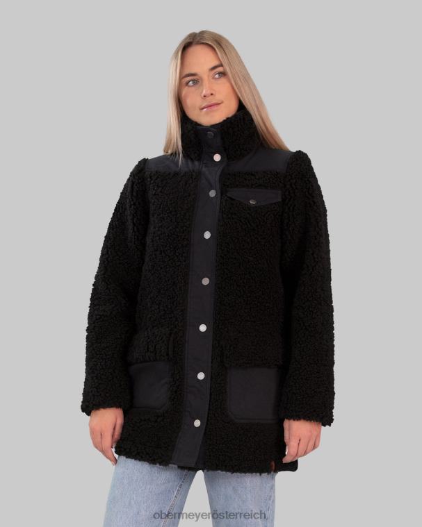 Andie Sherpa-Jacke Obermeyer Schwarz R20L8279 Kleidung