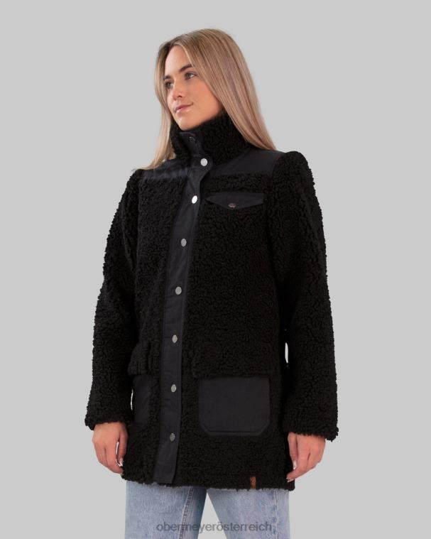 Andie Sherpa-Jacke Obermeyer Schwarz R20L8279 Kleidung