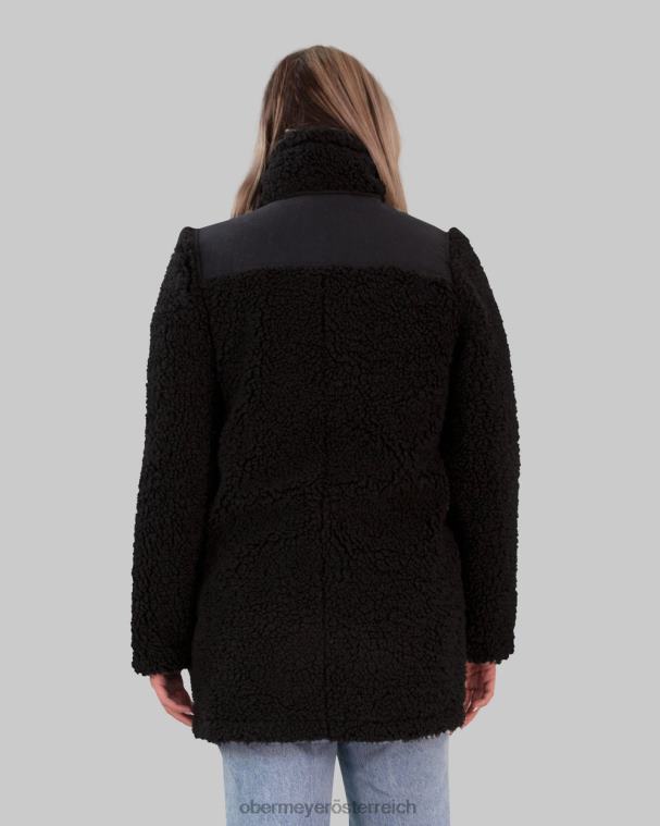 Andie Sherpa-Jacke Obermeyer Schwarz R20L8279 Kleidung