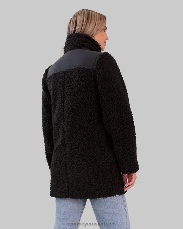Andie Sherpa-Jacke Obermeyer Schwarz R20L8279 Kleidung