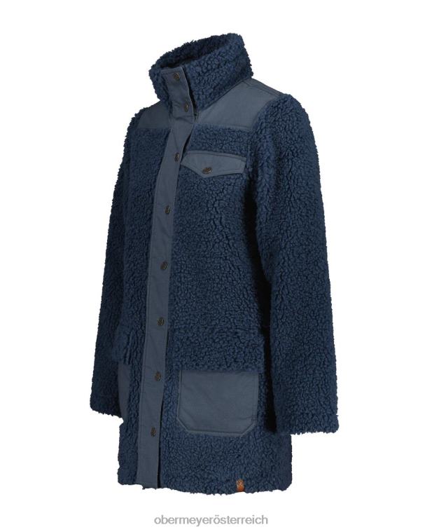 Andie Sherpa-Jacke Obermeyer rohes Indigo R20L8277 Kleidung