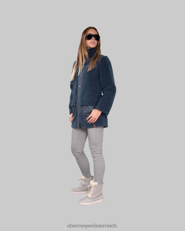 Andie Sherpa-Jacke Obermeyer rohes Indigo R20L8277 Kleidung