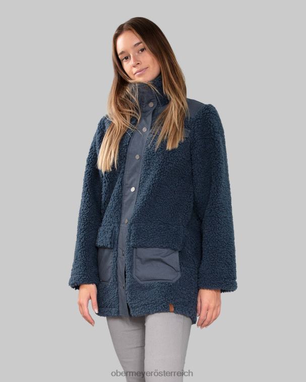 Andie Sherpa-Jacke Obermeyer rohes Indigo R20L8277 Kleidung