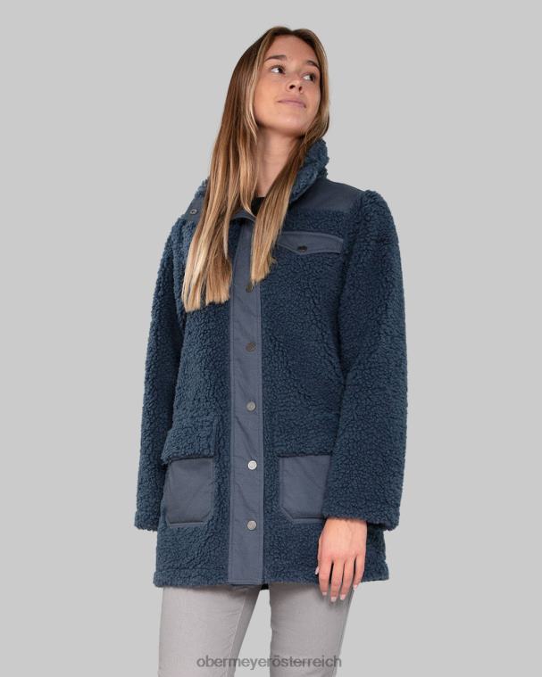 Andie Sherpa-Jacke Obermeyer rohes Indigo R20L8277 Kleidung
