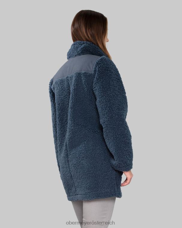 Andie Sherpa-Jacke Obermeyer rohes Indigo R20L8277 Kleidung