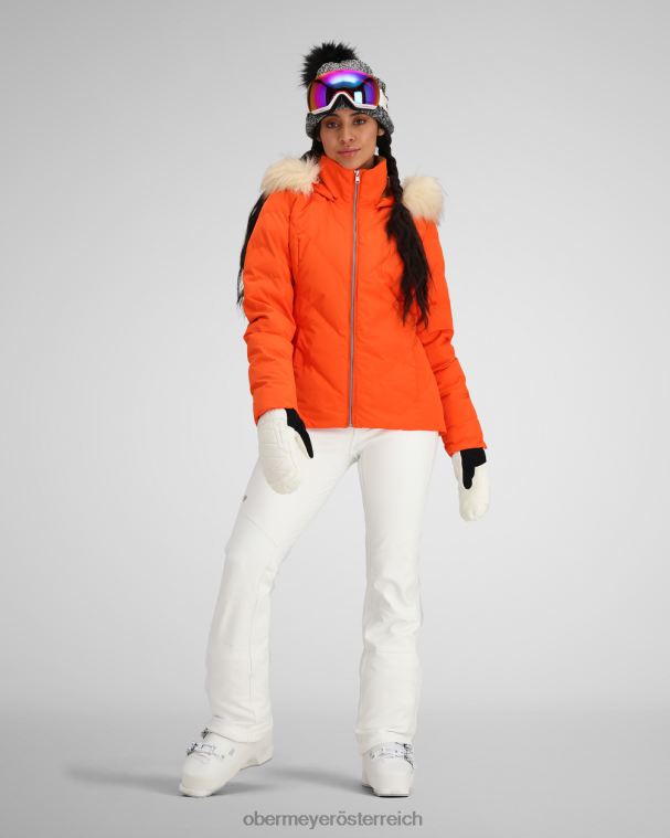 Bombenjacke Obermeyer kandierte Orange R20L852 Kleidung