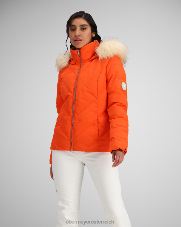 Bombenjacke Obermeyer kandierte Orange R20L852 Kleidung