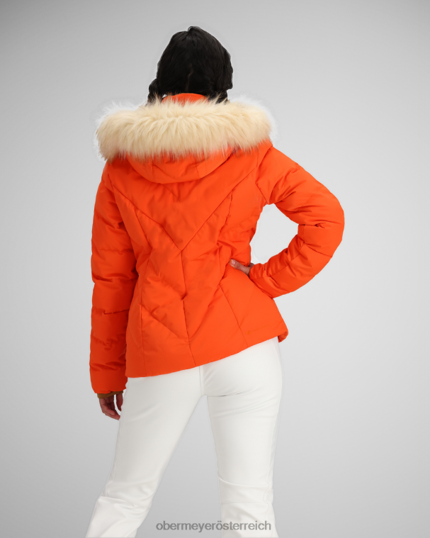 Bombenjacke Obermeyer kandierte Orange R20L852 Kleidung