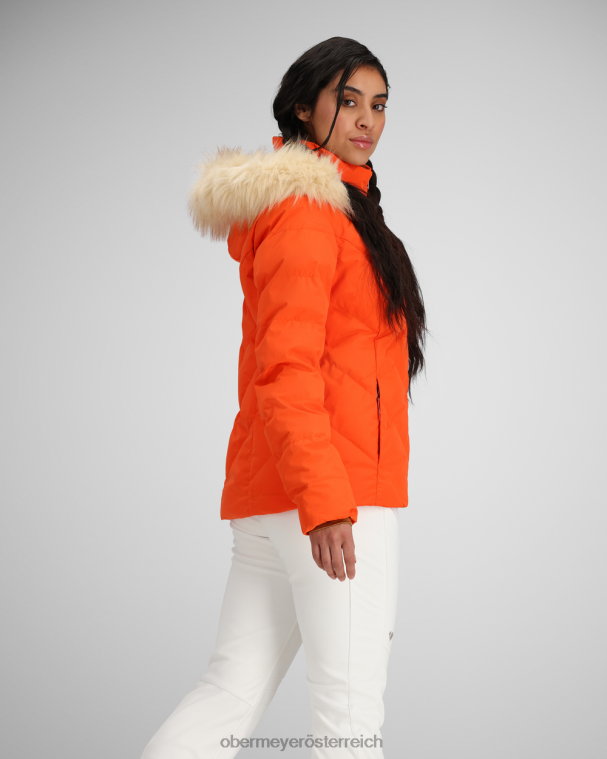 Bombenjacke Obermeyer kandierte Orange R20L852 Kleidung