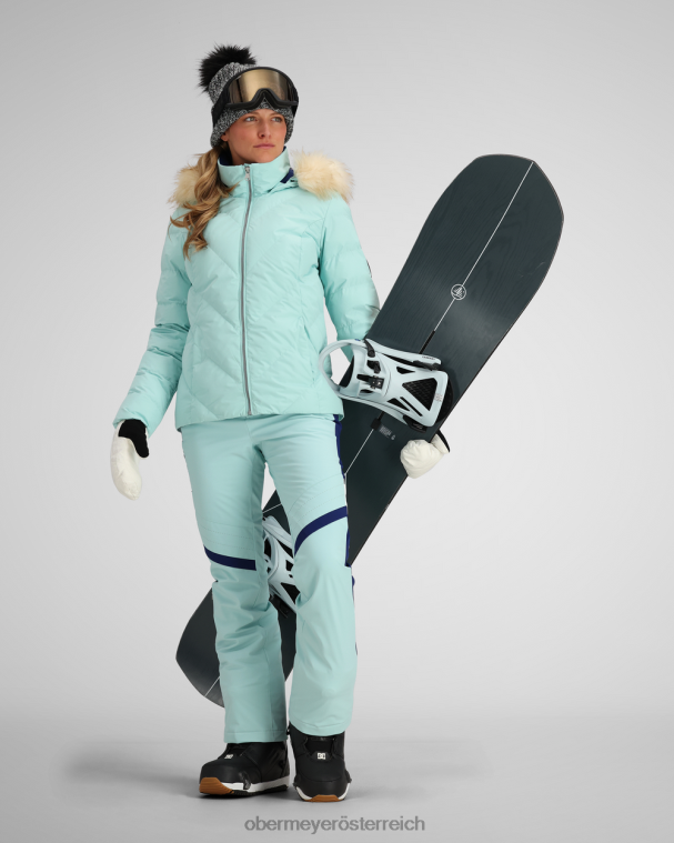 Bombenjacke Obermeyer la paz blau R20L851 Kleidung