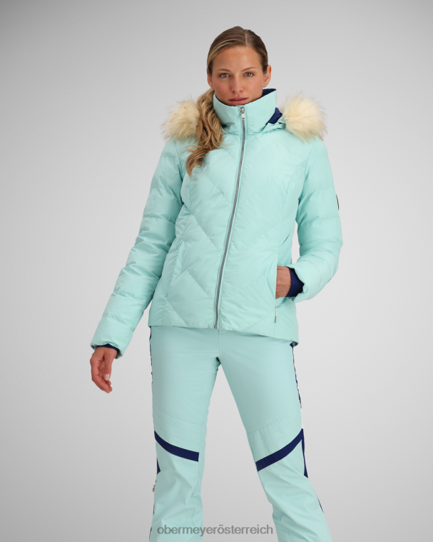 Bombenjacke Obermeyer la paz blau R20L851 Kleidung