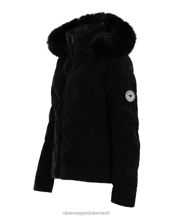 Bombshell-Luxusjacke Obermeyer Matt-schwarz R20L8239 Kleidung