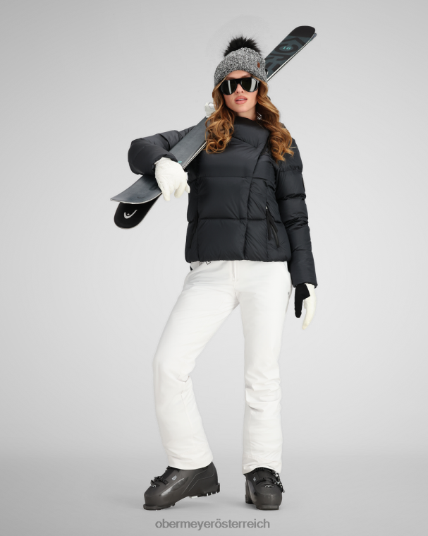 Calypso-Daunenjacke Obermeyer Schwarz R20L8113 Kleidung