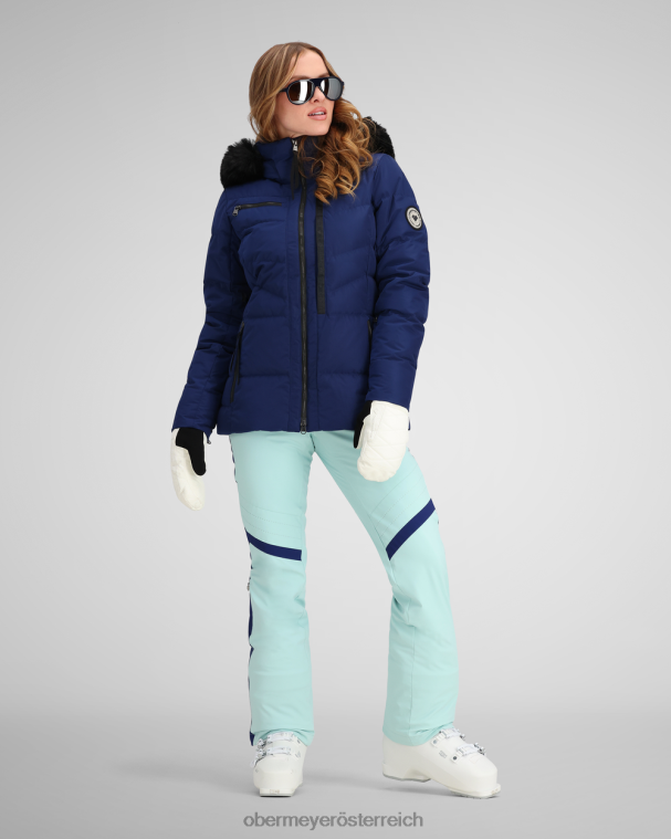 Circle Daunenjacke Obermeyer Marine R20L88 Kleidung