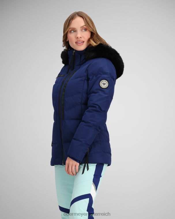 Circle Daunenjacke Obermeyer Marine R20L88 Kleidung