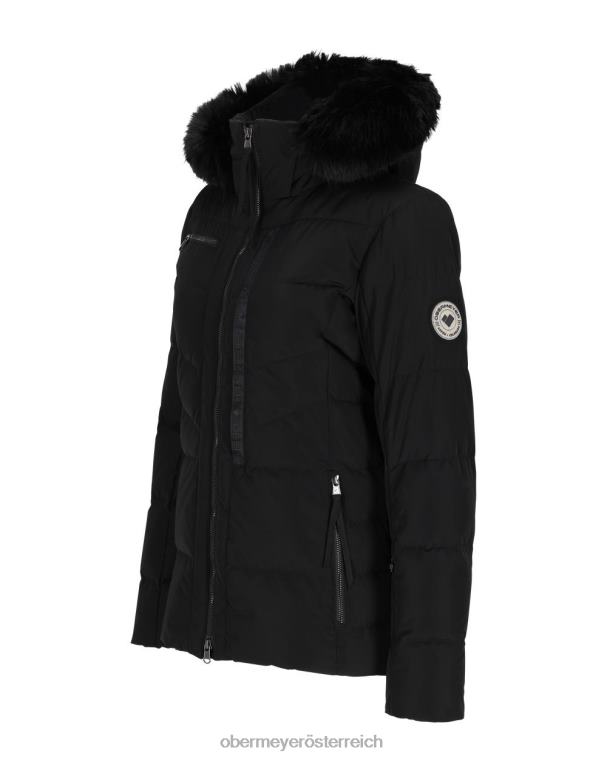 Circle Daunenjacke Obermeyer Schwarz R20L89 Kleidung