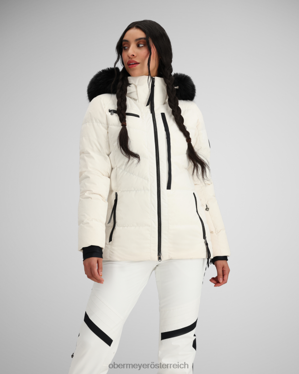 Circle Daunenjacke Obermeyer diamantweiß R20L85 Kleidung