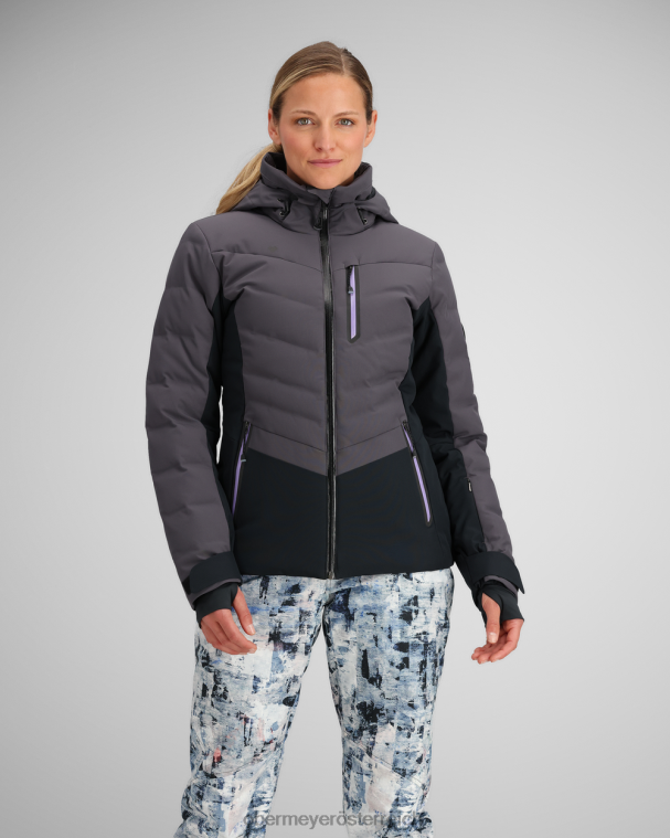 Cosima Daunenjacke Obermeyer Basalt R20L814 Kleidung
