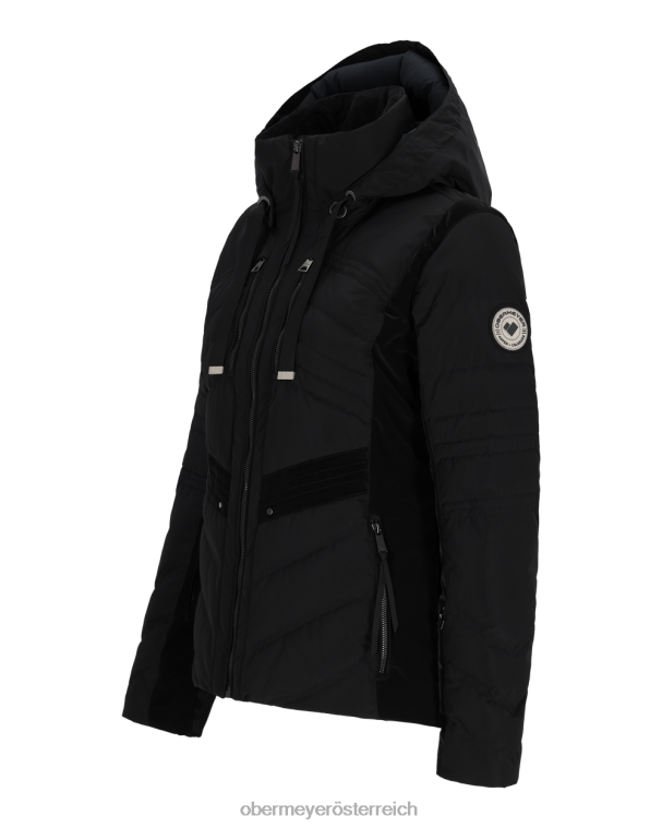 Devon Daunenjacke Obermeyer Schwarz R20L876 Kleidung