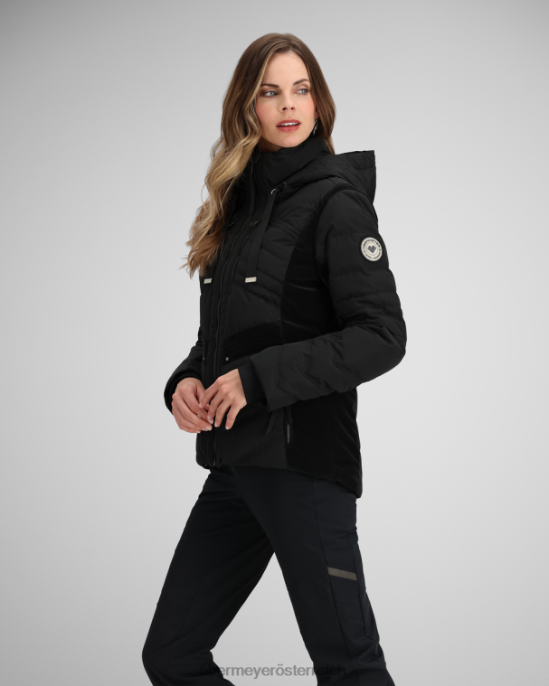 Devon Daunenjacke Obermeyer Schwarz R20L876 Kleidung