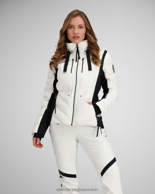 Devon Daunenjacke Obermeyer Weiß R20L873 Kleidung