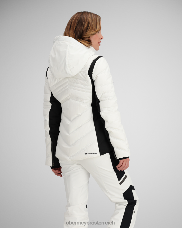 Devon Daunenjacke Obermeyer Weiß R20L873 Kleidung