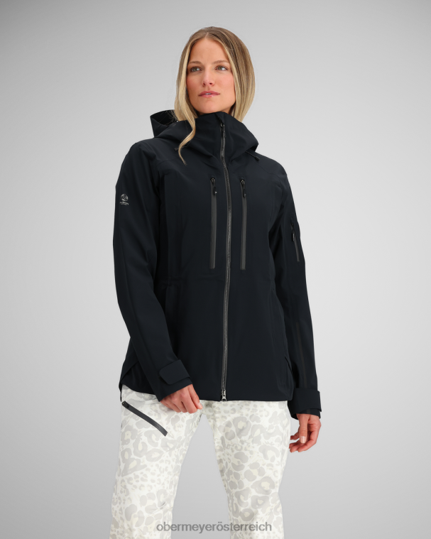 Highlands-Shelljacke Obermeyer Schwarz R20L884 Kleidung