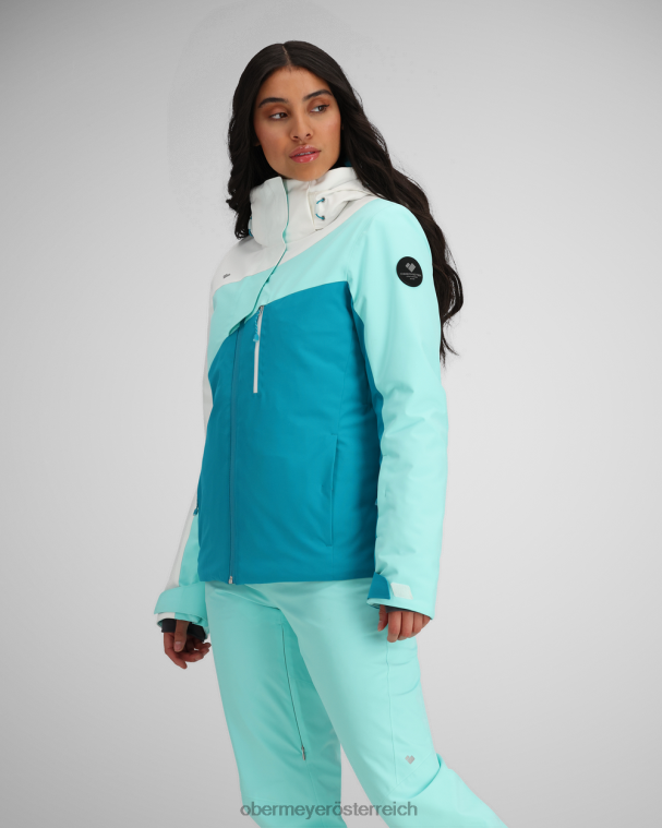 Jette-Jacke Obermeyer mach mich blaugrün R20L858 Kleidung