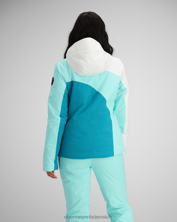 Jette-Jacke Obermeyer mach mich blaugrün R20L858 Kleidung