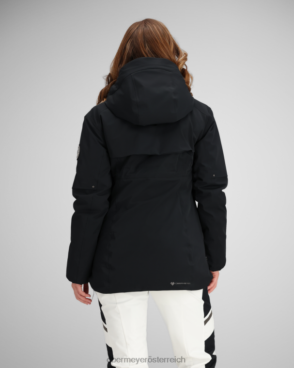 Meribel Daunenjacke Obermeyer Schwarz R20L8231 Kleidung