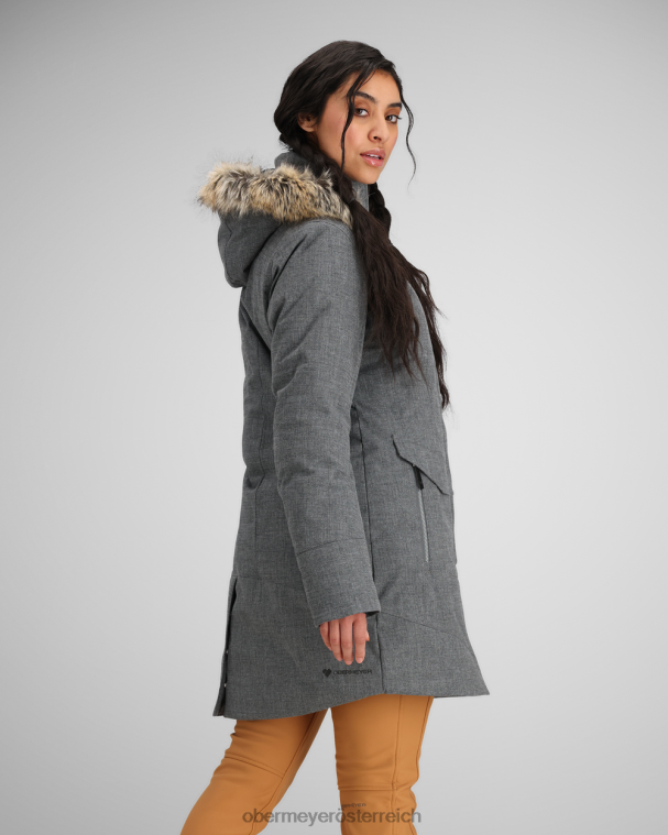 Sojourner-Daunenjacke Obermeyer Holzkohle R20L8106 Kleidung