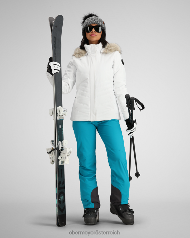 Toskana-Elite-Jacke Obermeyer Weiß R20L8158 Kleidung