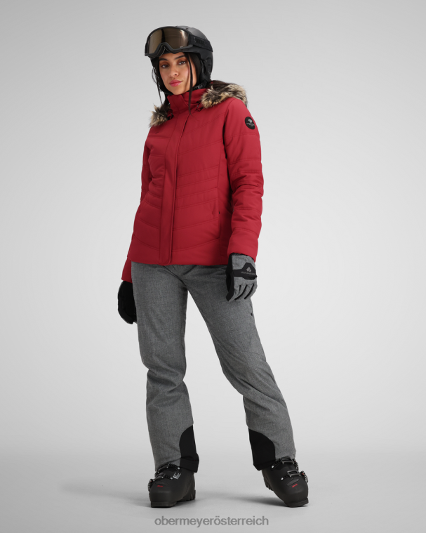 Tuscany II Jacke Obermeyer kastanienbraune Glocken R20L8171 Kleidung