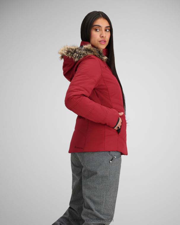 Tuscany II Jacke Obermeyer kastanienbraune Glocken R20L8171 Kleidung