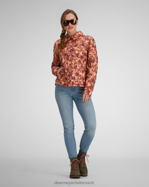 Willa Daunenhemd Obermeyer wilde Blüten R20L8255 Kleidung