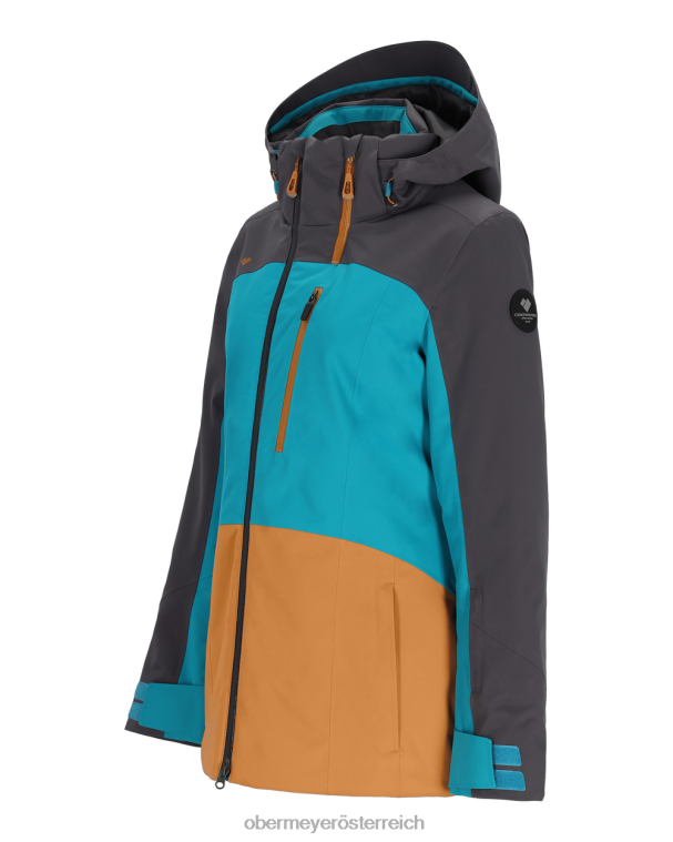 erste Stuhljacke Obermeyer mach mich blaugrün R20L822 Kleidung