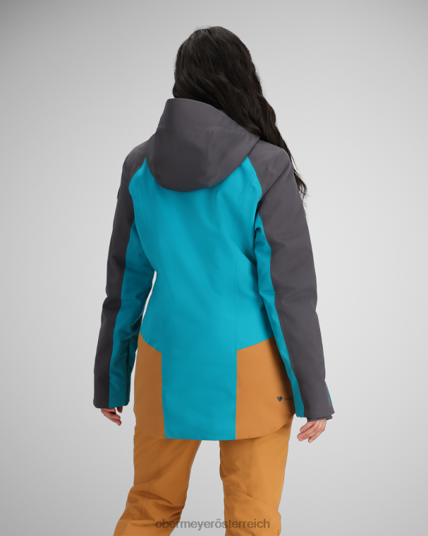 erste Stuhljacke Obermeyer mach mich blaugrün R20L822 Kleidung