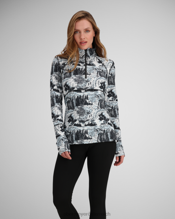 Entdecken Sie 1/4 Reißverschluss Obermeyer Holzblock R20L8182 Kleidung