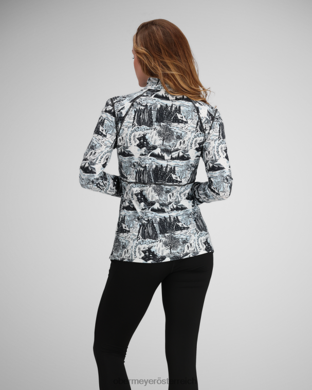 Entdecken Sie 1/4 Reißverschluss Obermeyer Holzblock R20L8182 Kleidung