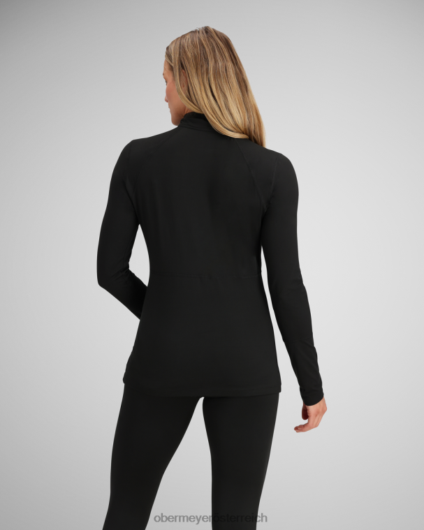 Entdecken Sie 1/4 Reißverschluss Obermeyer Schwarz R20L8180 Kleidung