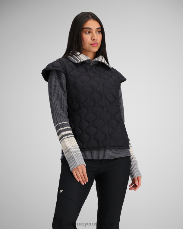 Perry Daunenweste Obermeyer Schwarz R20L8268 Kleidung