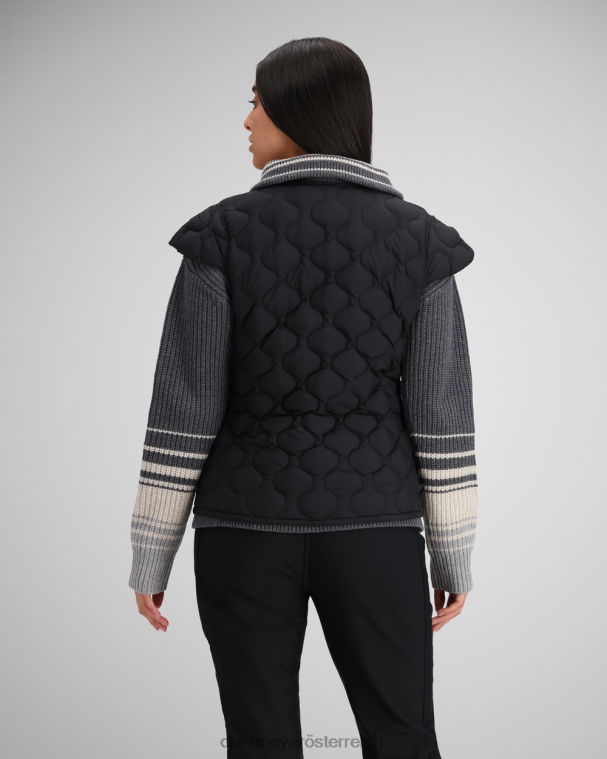 Perry Daunenweste Obermeyer Schwarz R20L8268 Kleidung